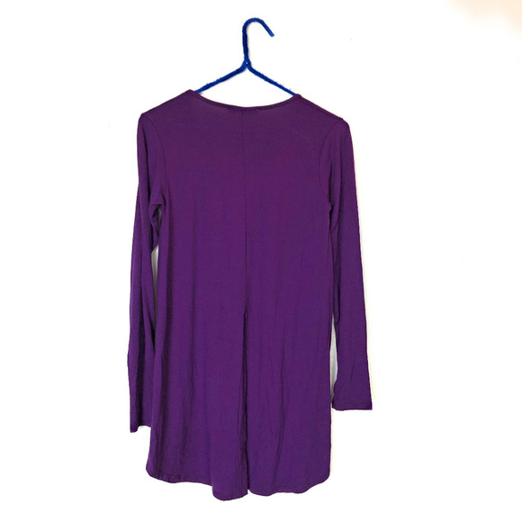 Stitch Fix Loveappella Purple Long Sleeve Knit Top - Picture 5 of 5